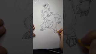 Sketching Boskovhector Con Carne Form Cartoon Networks Evil Con Carne