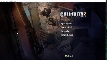 Xenia | Call of Duty 2 | Menus | Vulkan | Windows 10 | R9 390, i5-4690k