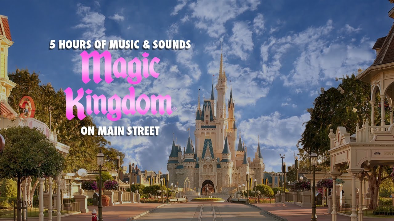 5 HOURS of Main Street, U.S.A. Magic ✨ Relaxing Disney World Ambience | Magic Kingdom Atmosphere 🎠🏰
