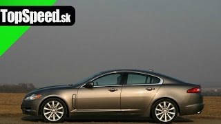 Test Jaguar XF 3.0 V6 Diesel TopSpeed.sk