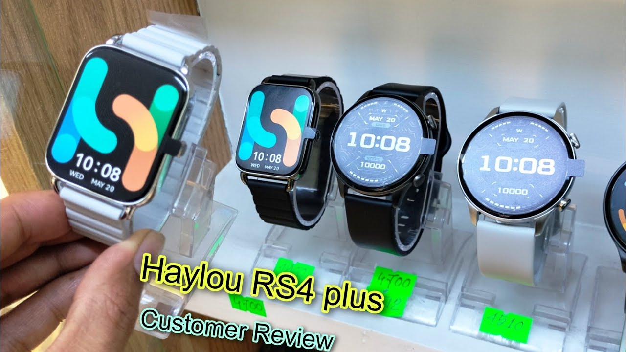 Haylou RS4 Plus Smartwatch Customer Review Tech Den Tech With