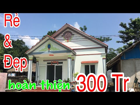 Mẫu nhà cấp 4 mái thái đạt tiêu chí Rẻ - Đẹp phù hợp với nông thôn