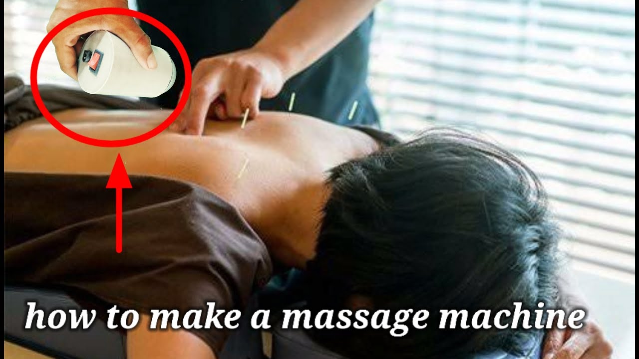 best body massage/How to make massage machine at home /diy massage machine/lifehack