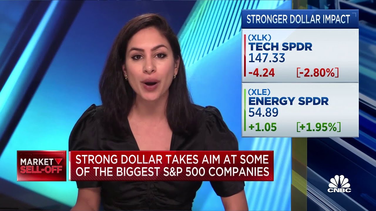 The dollar has been rising over the past month