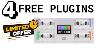 HURRY! Grab These 4 Free Tape Plugins Before Their Gone Details