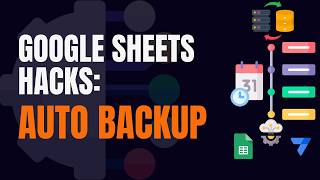 Google Sheets Hacks #2: Scheduled Backup to Another Table #googlesheets #automation