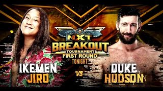 Download Lagu Duke Hudson vs Ikemen Jiro (NXT Breakout Tournament First Round - Full Match) MP3