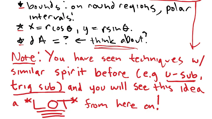 15.3a Double integrals with polar coordinates