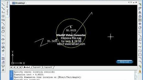 Zwcad Tutorial dimjogged.avi