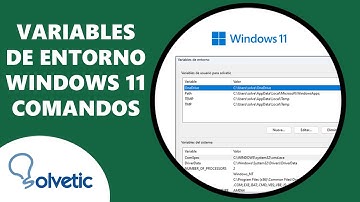 Variables de Entorno Windows 11 ✔️ Comandos