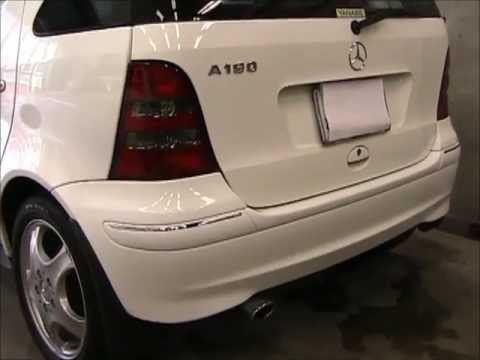 Benz A190 (W168) の板金塗装修理.東京都内のお客様|荒川区の和光自動車