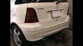 Benz A190 (W168) の板金塗装修理.東京都内のお客様｜荒川区の和光自動車