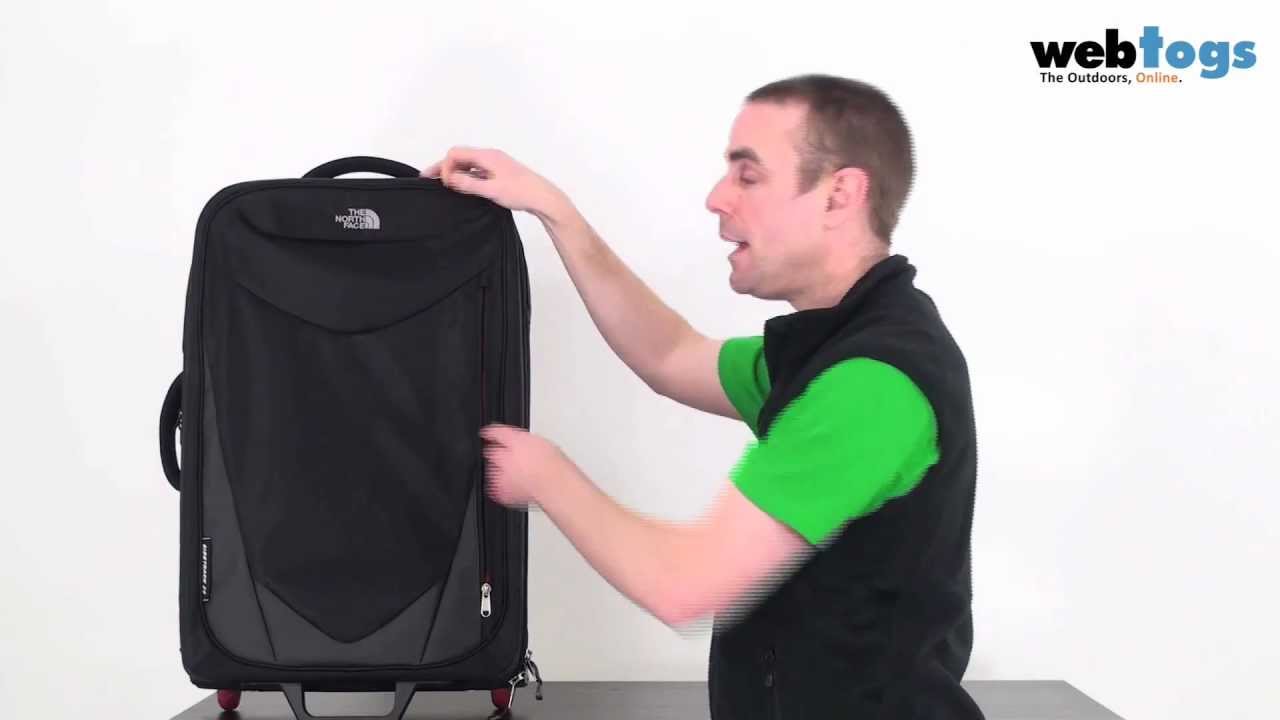 North Face Sidetrack 25 Urban luggage with North Face build quality