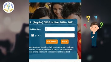 G.U B.A 1st Sem Result ulaise Kintu kisumnr atiau Result no record found dekhai ase kio Video tu sua