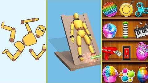 Kick & Break Ragdoll vs Mini Relaxing Game ASMR Funny Gameplay- NOOB vs HACKER