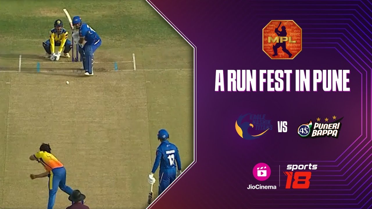 Match Highlights | Eagle Nashik Titans vs Puneri Bappa | MPL | JioCinema & Sports18