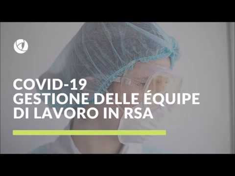 COVID-19 e gestione delle équipe di lavoro nelle RSA