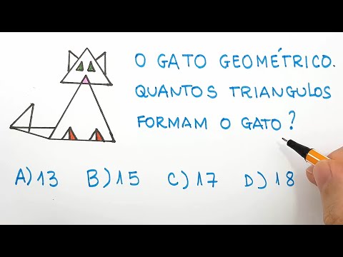 🔥 HELP MATEMÁTICA BÁSICA - Desafios - Quantos triângulos? #28 🔥