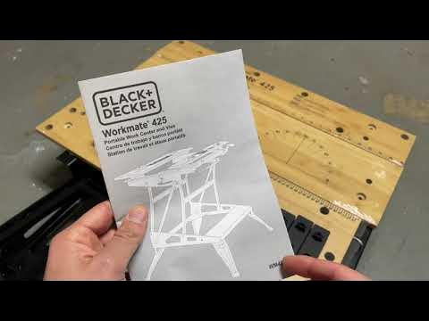 Hand tool reviews - Black Decker 536 workmate on Vimeo