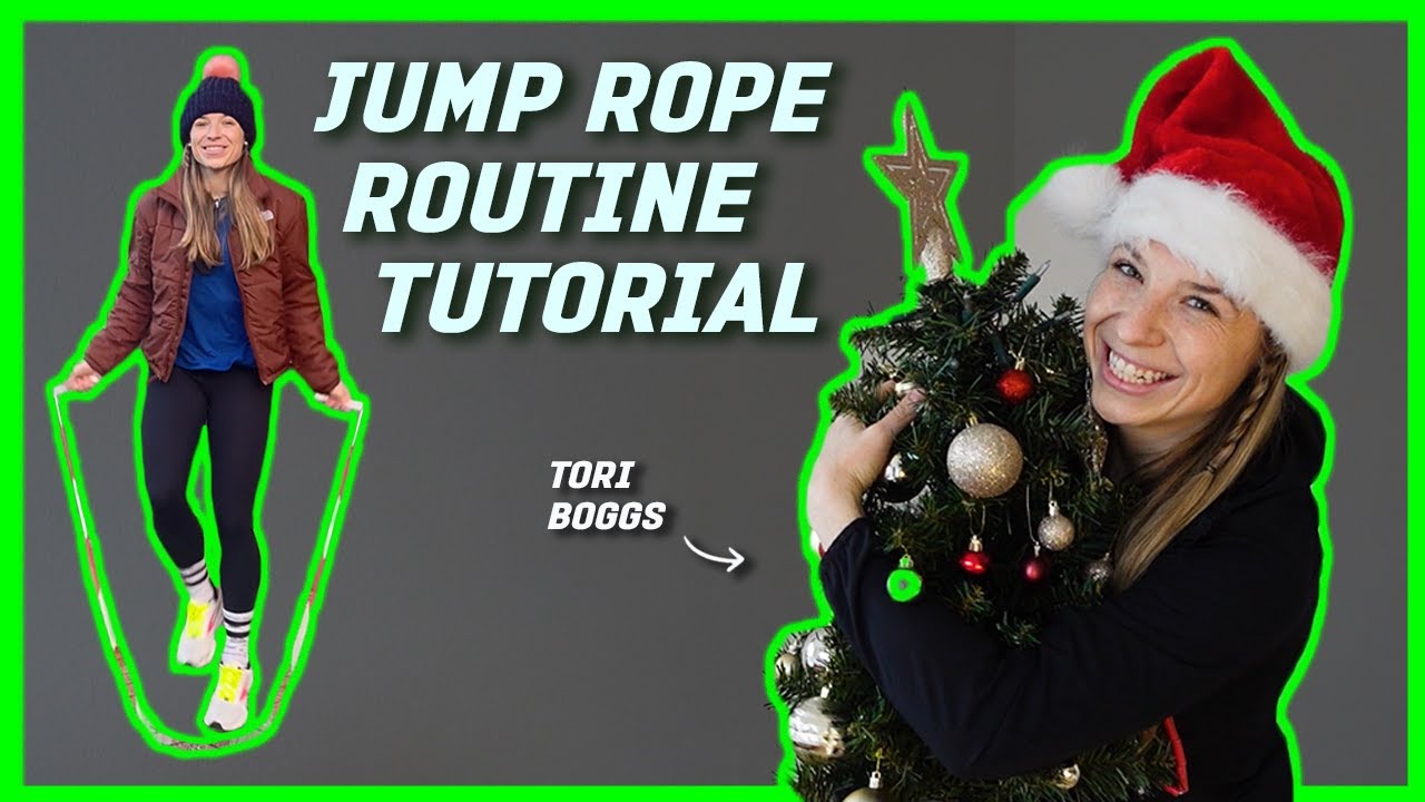 JUMP ROPE ROUTINE HOLIDAY CHALLENGE // TORI BOGGS - YouTube