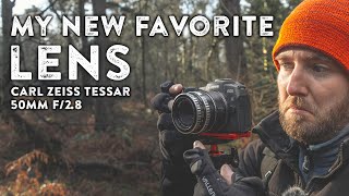 Using A Carl Zeiss Tessar 50mm f2.8 For Woodland Photography
