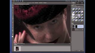 Retouching eyes with Photoshop using layer masks screenshot 1