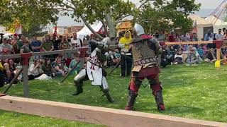 Resorting to skill, Rare Longsword Duel in Armored Combat with the Salt Lake City Crusaders in Utah.