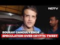 Sourav Ganguly posts on new 'Chapter', then ends speculation