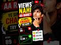 0 Views Se Viral Tak! Ye Change Zaroor Karo #shorts #ytshorts