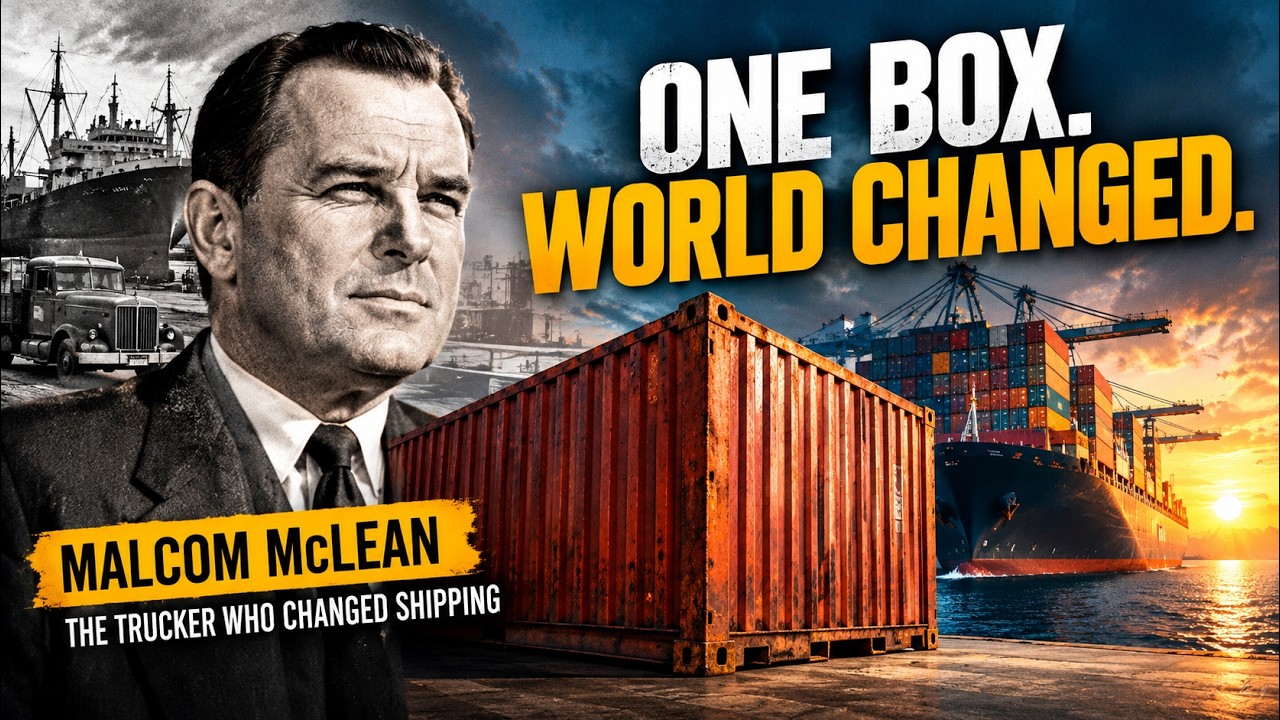 Why Your Stuff Is So Cheap: The Shipping Container Revolution - YouTube