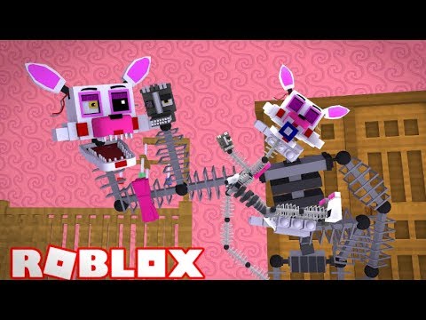 Fnaf Mangle Visits The Pizzeria Animatronic World Roblox Roleplay Youtube - mangle meets funtime foxy in animatronic world roblox roleplay youtube