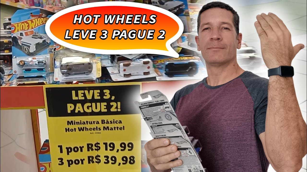 Hot Wheels caçada em Vila Isabel no Rio de Janeiro 