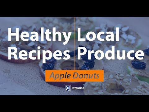 Apple Donuts - Healthy Recipes | Local Produce