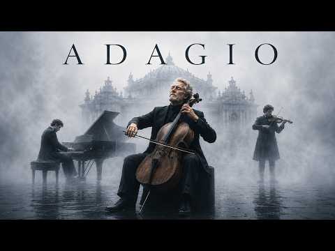 Most Beautiful Adagio Ever 🎻 Cello, Piano & Violin – Deep Emotional Classical Music for Serenity
