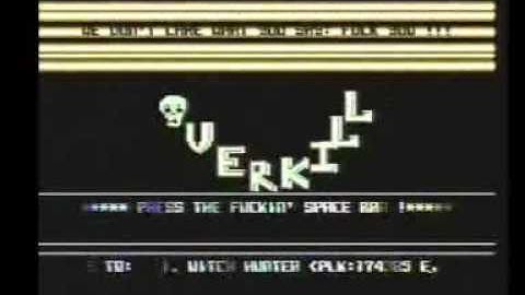 OVERKILL CONTACTS DEMO INTRO VOLUME 01 (Commodore 64) - 02/1990