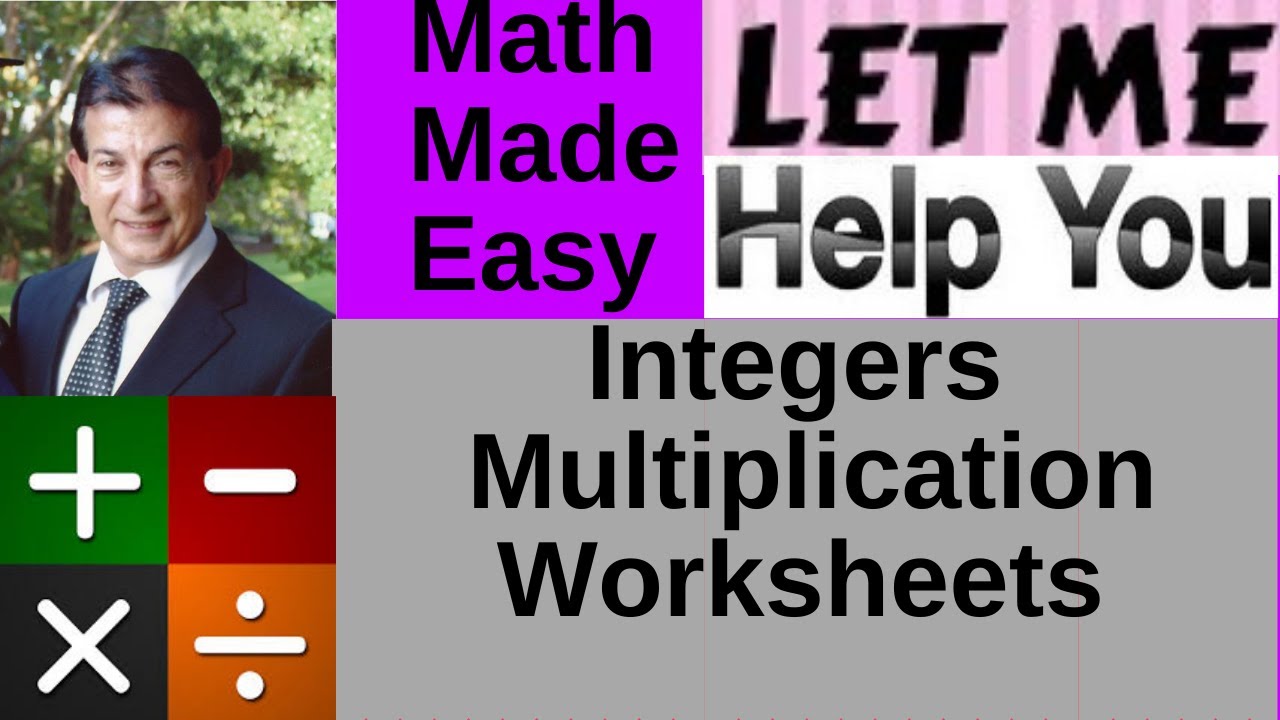 multiplication of integers problem solving
