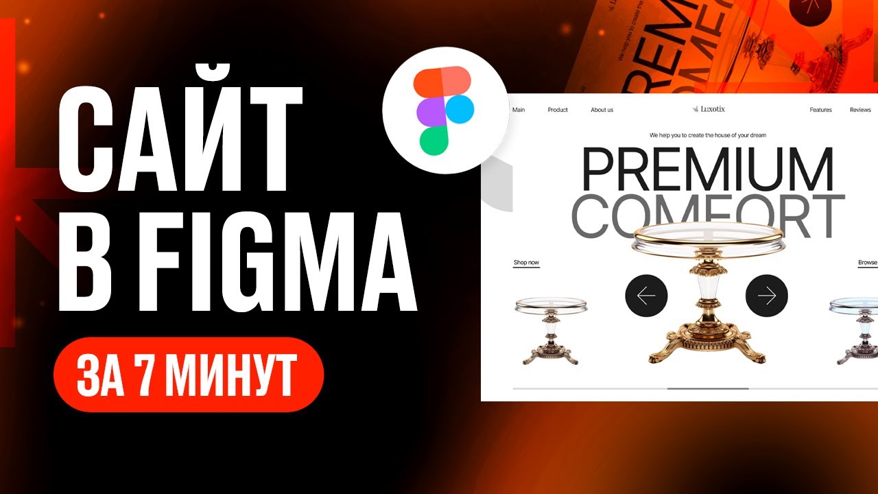 Создание сайта в FIGMA С НУЛЯ (урок для новичков)