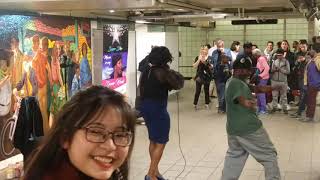 Times Square Subway Performance - Denise Weeks