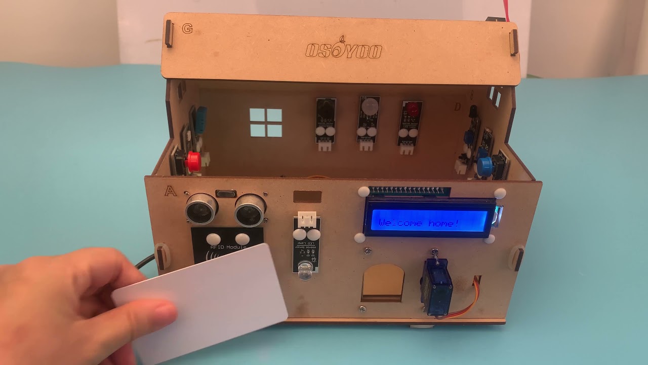 3-4 Multifunctional intelligent access control system - YouTube