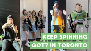 STORY TIME: JACKSON WATCHES OUR VIDEOS... LITERALLY! | GOT7 Keep Spinning in Toronto Experience