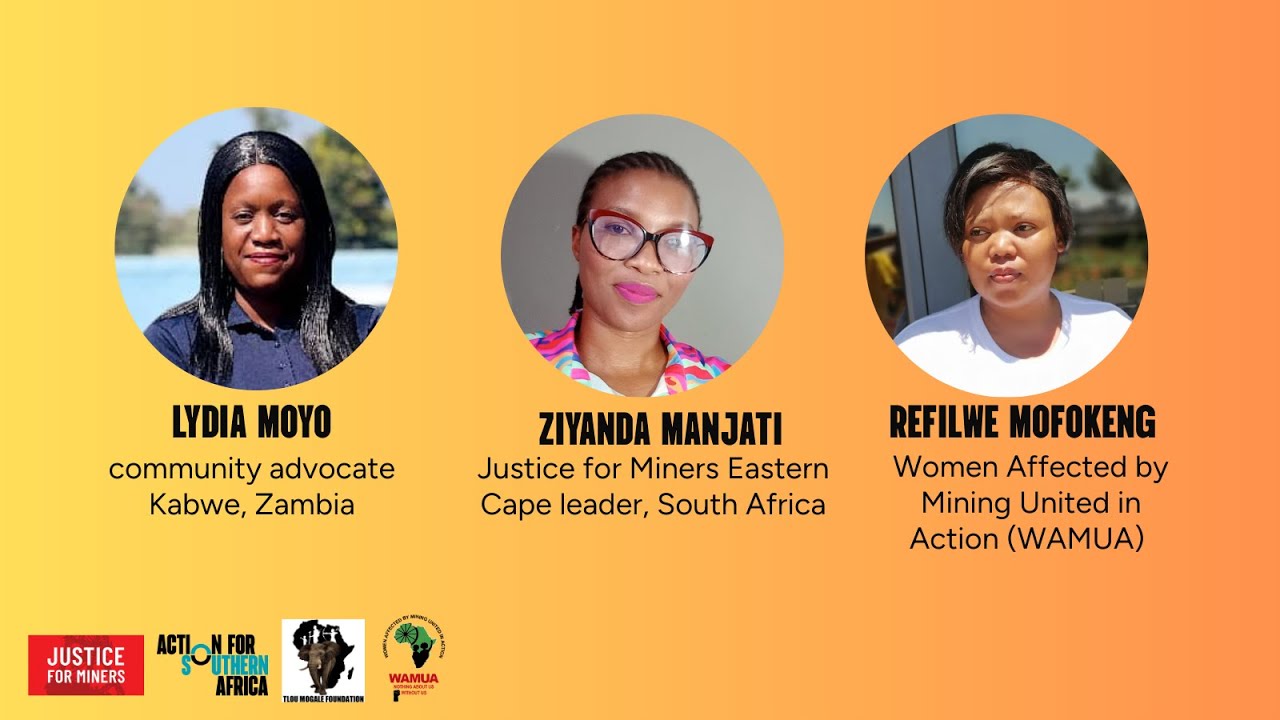 The impact of mining on women: from GBV to economic violence, from Zambia to South Africa