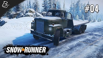 Visiting Alaska, Bridge Construction | Timelapse #04 | SnowRunner | Logitech G29 |