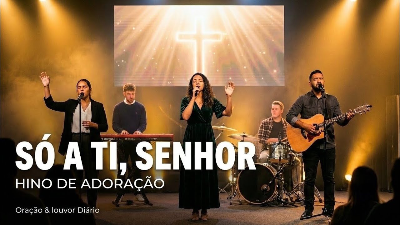 🎵 Só a Ti, Senhor 🙏✨ | Hino de Adoração | Oração & louvor Diário