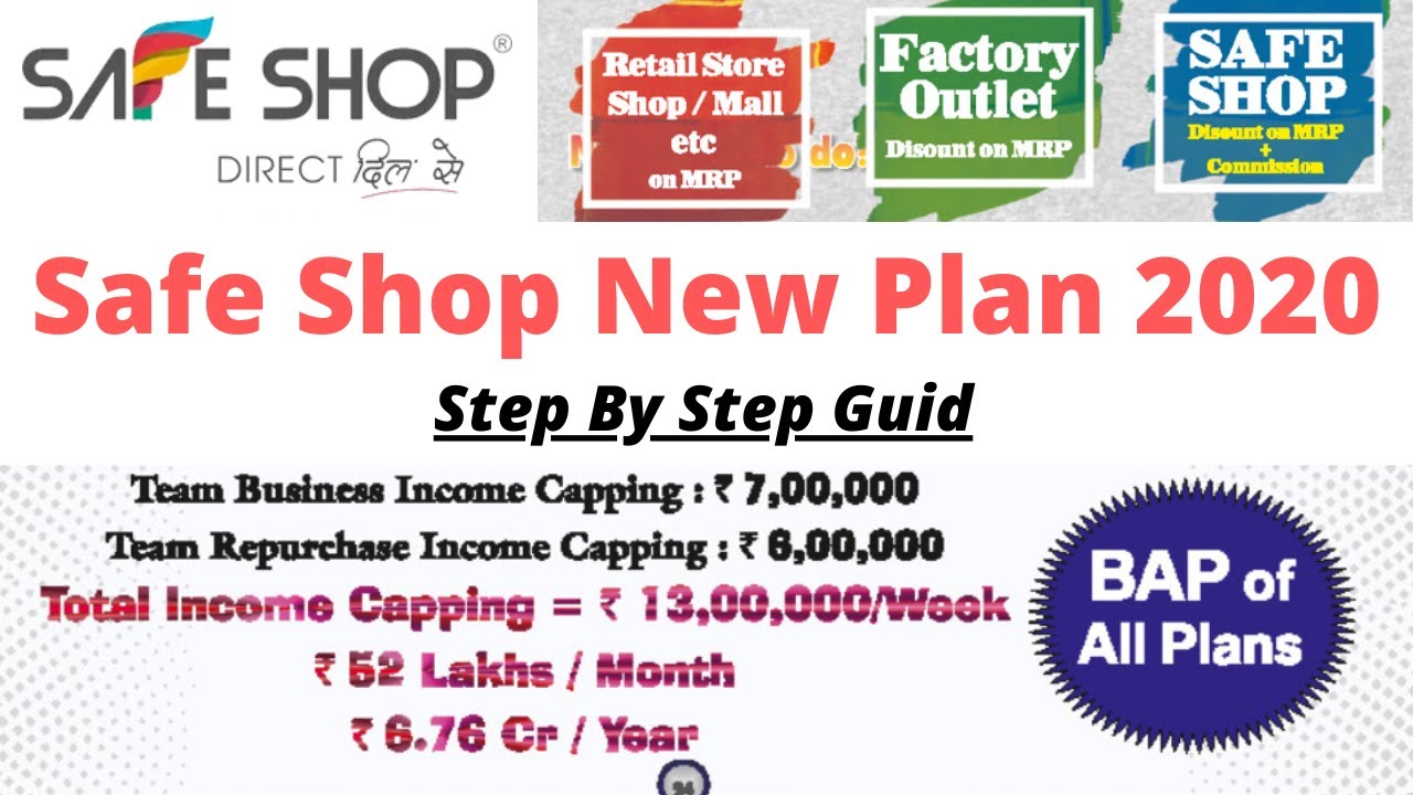 safe shop india business plan