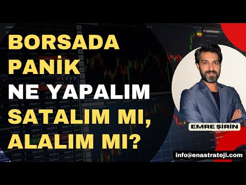 BORSADA PANİK | NE YAPALIM ALALIM MI, SATALIM MI? #borsa #hisse #bist #bist100 #ekonomi #sasa #hekts