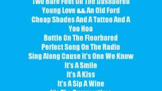 Kenny Chesney Summertime W/ Lyrics chords