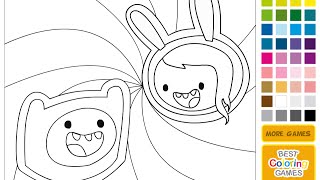 Adventure Time Coloring Pages For Kids