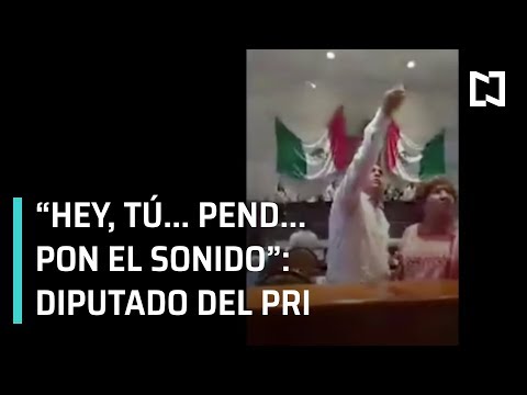 Diputado grosero del PRI en Oaxaca es grabado mientras insulta - En Punto con Denise Maerker