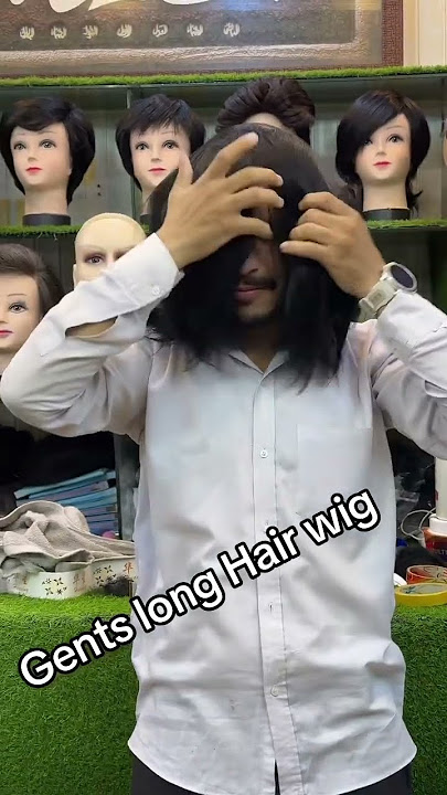 Gents Long Hair wig order ky liya whatapp py contact kary 0331,53,70,355#Hairwig##unfrezzmyaccount#