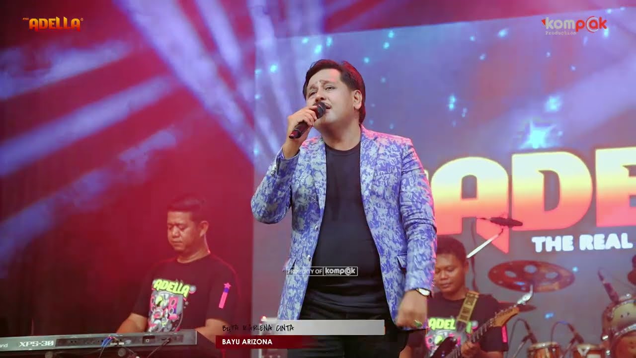 BUTA KARENA CINTA BAYU ARIZONA OM ADELLA LIVE MADURA